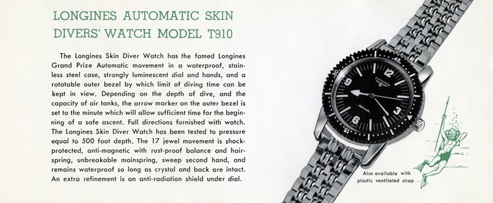 Longines Legend Diver