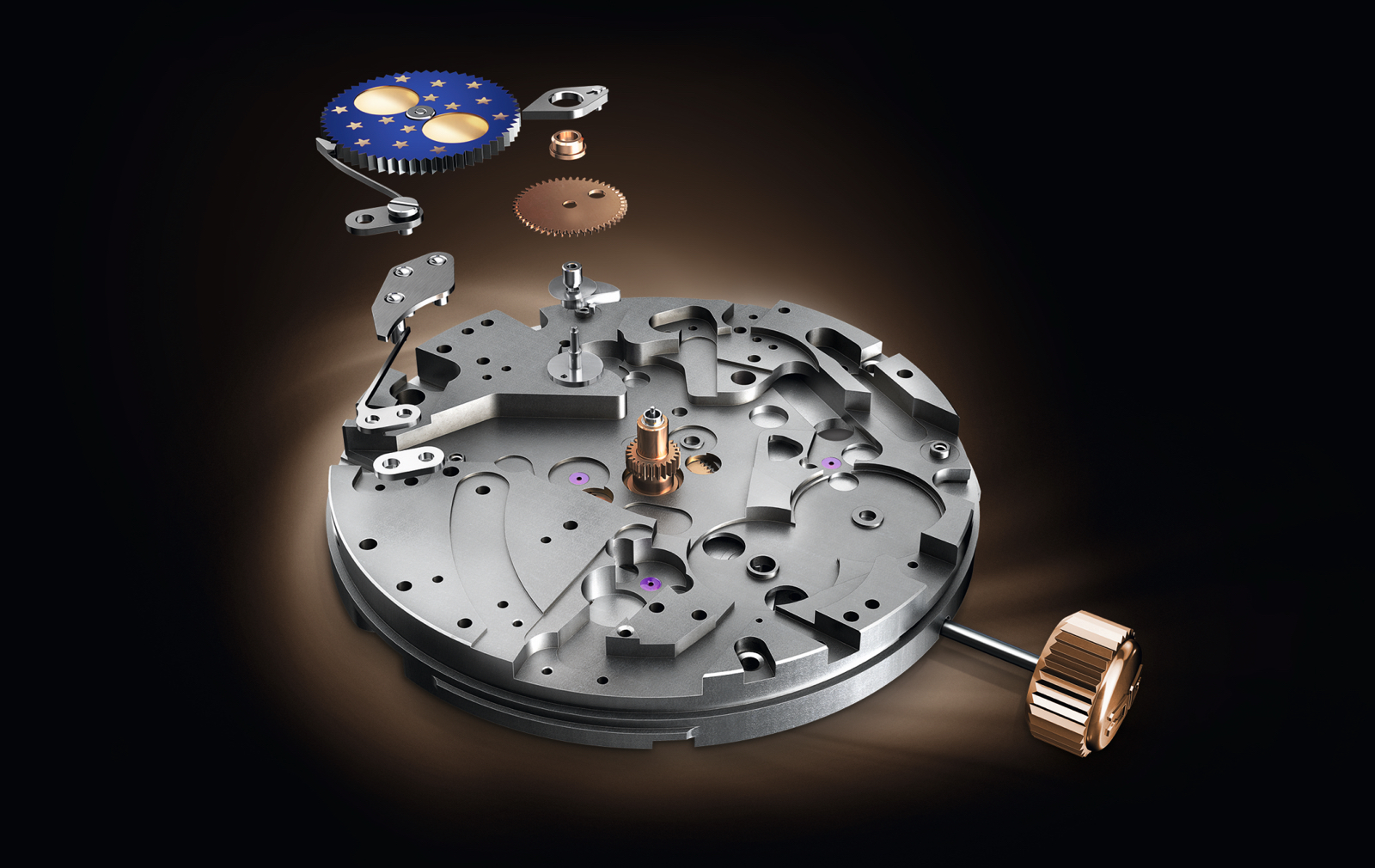 Senator Excellence Perpetual Calendar Calibre 36-02 MoonPhase