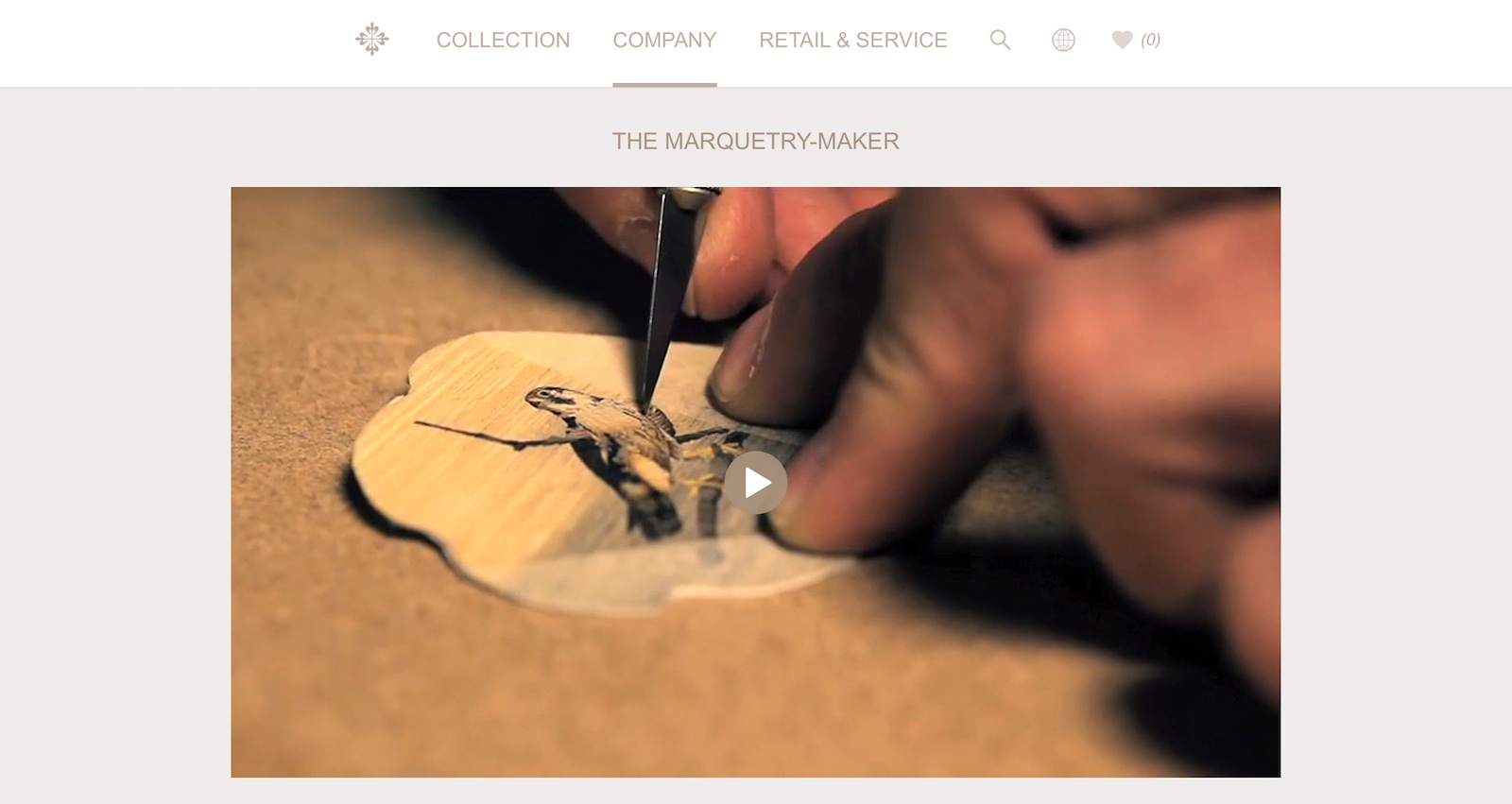Nueva web de Patek Philippe - company - Rare Handcrafts