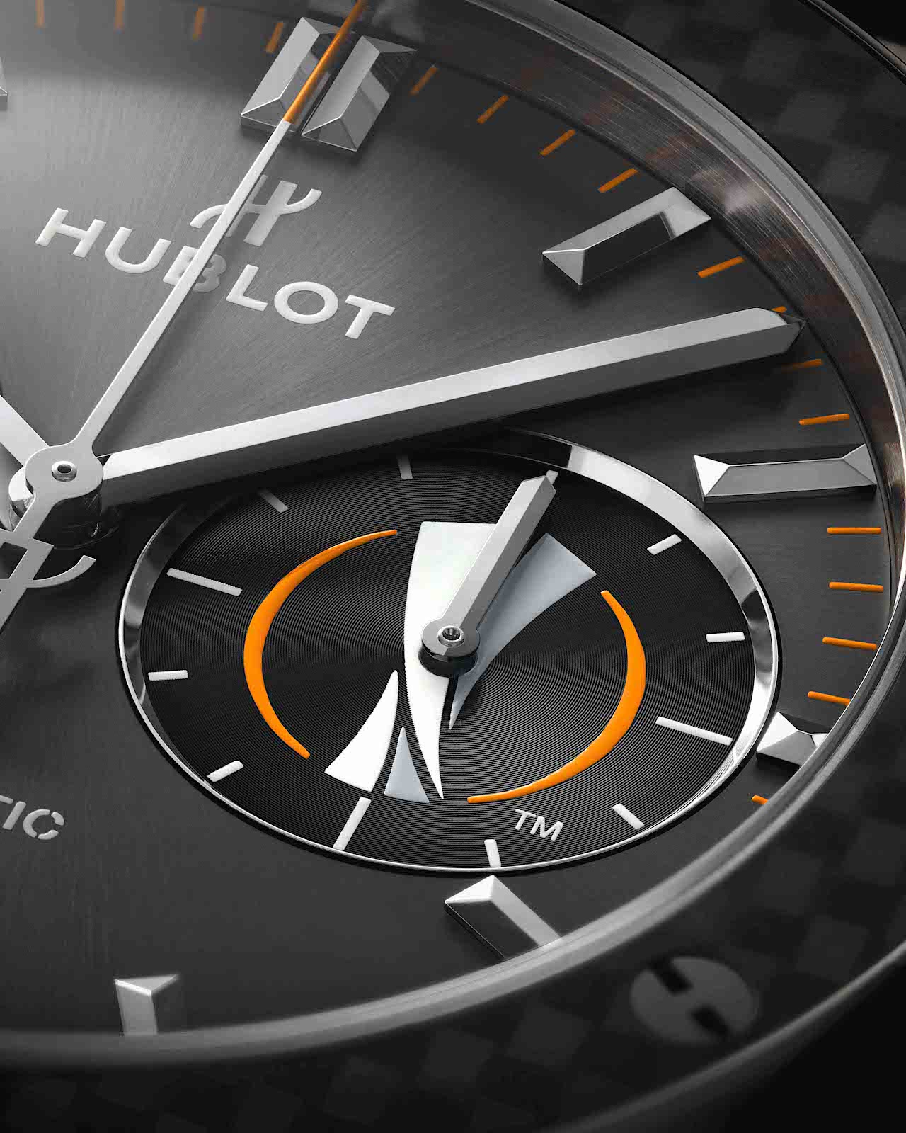 Hublot Classic Fusion Chronograph UEFA Europa League - dial