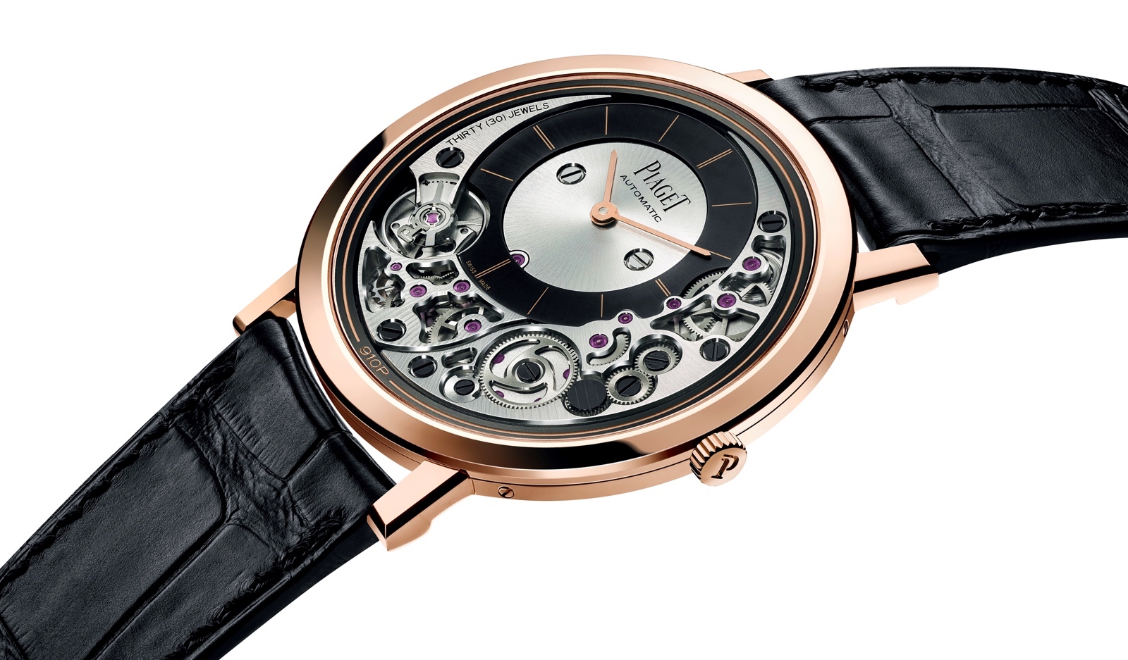 Piaget Altiplano Ultimate Automatic 910P - perfil caja