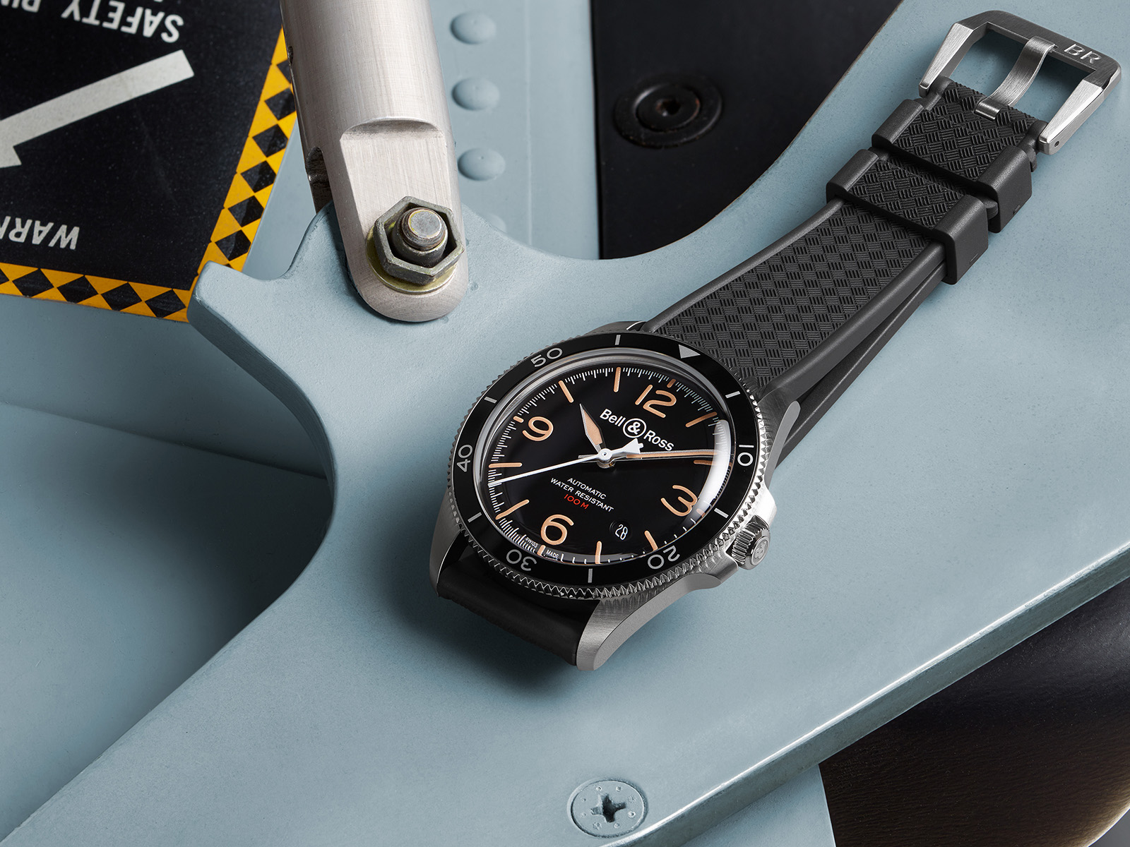 Bell & Ross Vintage BR V2-92 Steel Heritage