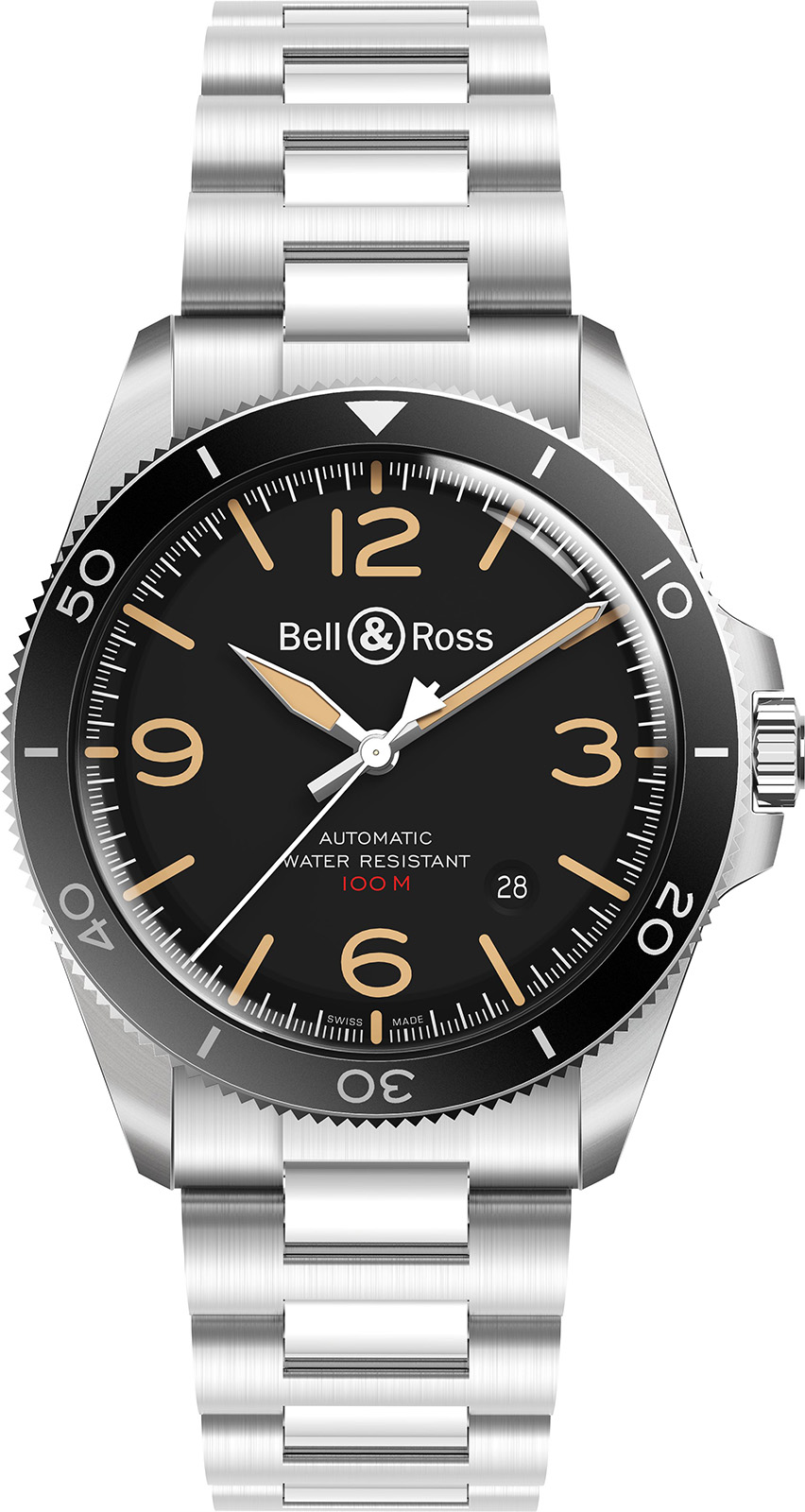 Bell & Ross Vintage BR V2-92 Steel Heritage