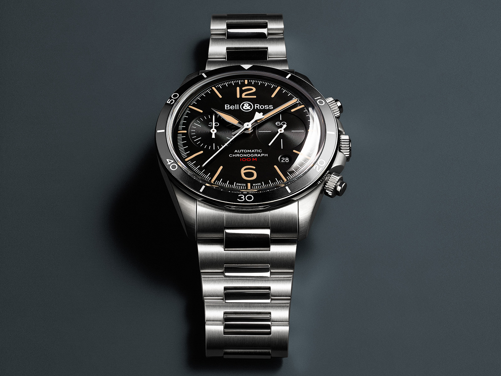 Bell & Ross Vintage BR V2-94 Steel Heritage