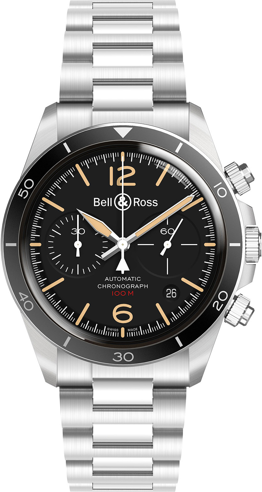 Bell & Ross Vintage BR V2-94 Steel Heritage