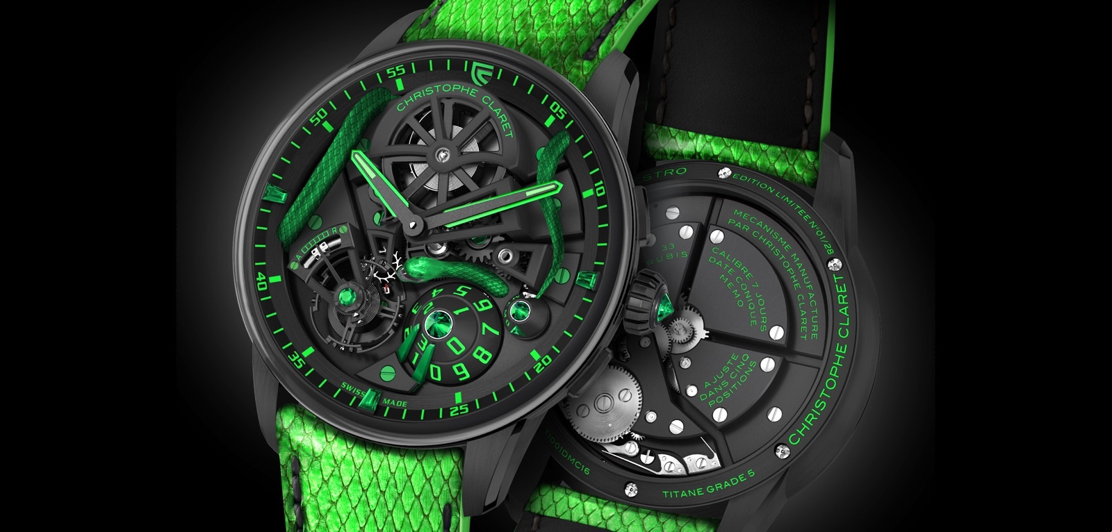 SIHH 2018 – Christophe Claret Maestro Mamba.