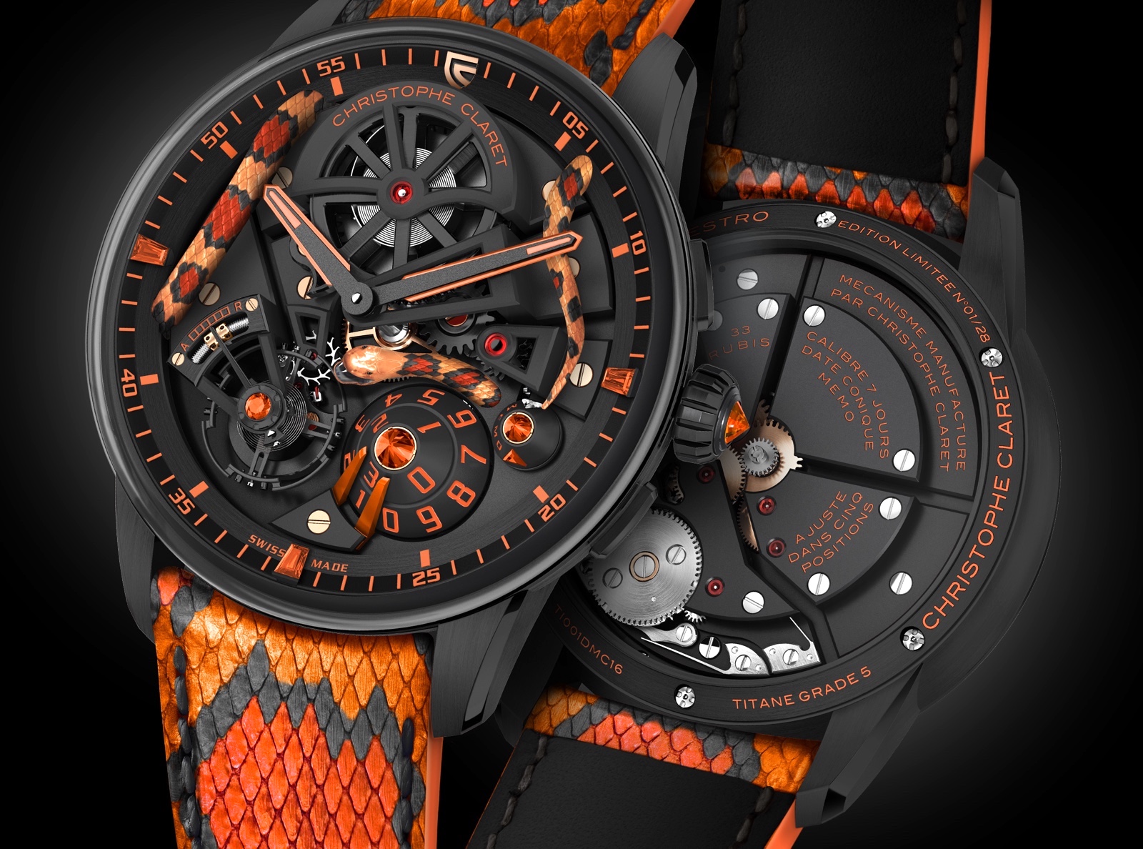Christophe Claret Maestro Pantherophis SIHH 2018