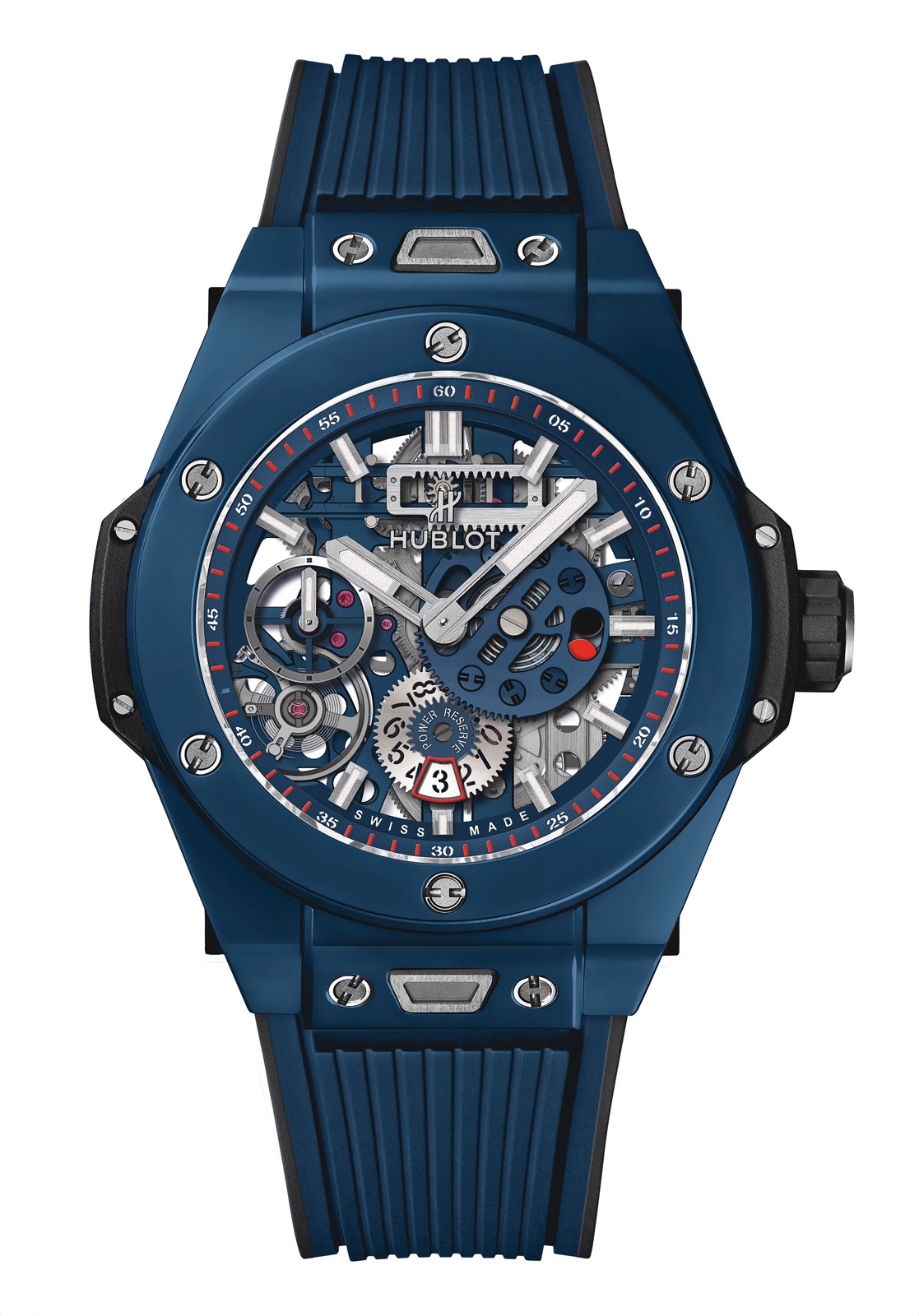 Hublot Big Bang Meca-10 Blue Ceramic - front