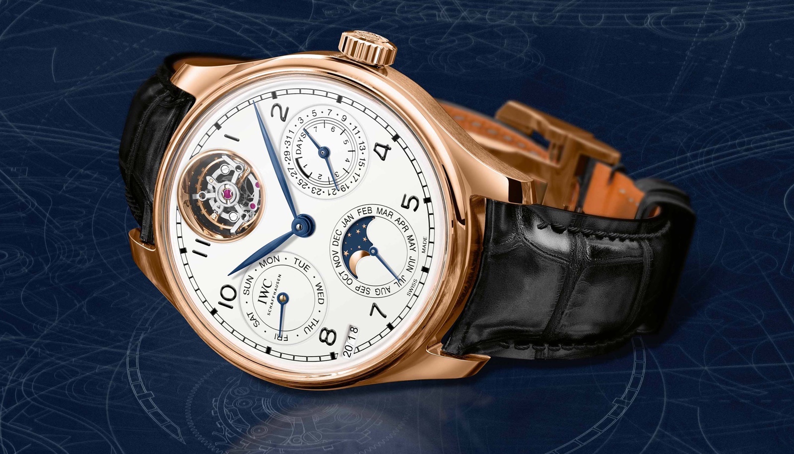 IWC Portugieser Calendario Perpetuo Tourbillon 150 Years Coleccion Jubilee SIHH 2018