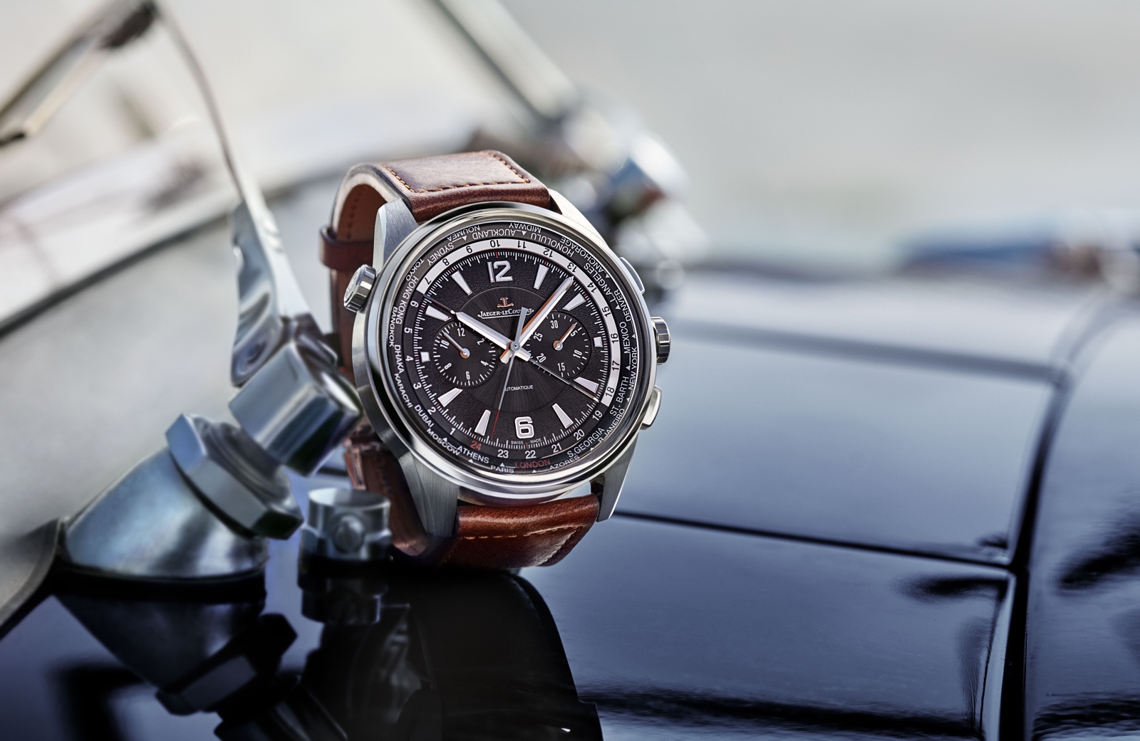 Jaeger-LeCoultre en el SIHH 2018 - Polaris Chronograph World Time