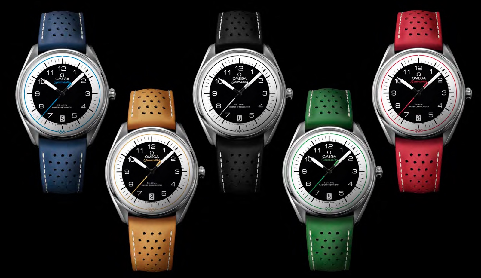 Las tendencias de la Alta Relojería según la FHH - Omega Coleccion Seamaster Olympic Games 5 Models