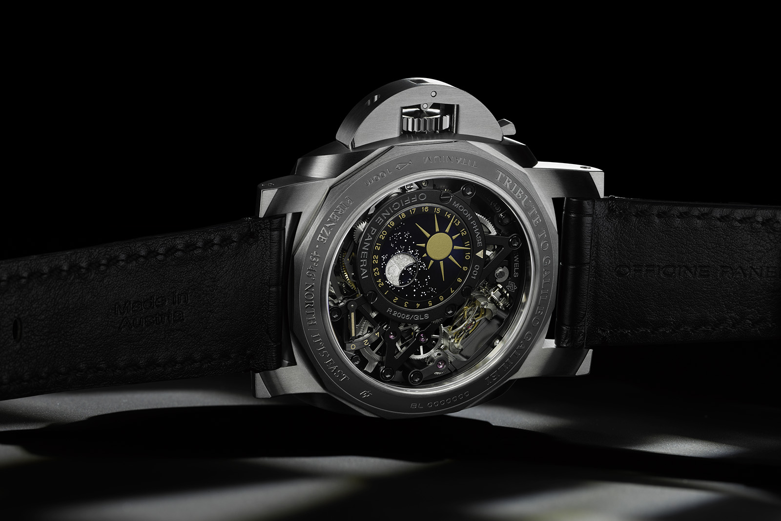 Panerai L’Astronomo – Luminor 1950 Tourbillon Moon Phases Equation of Time GMT - PAM 920