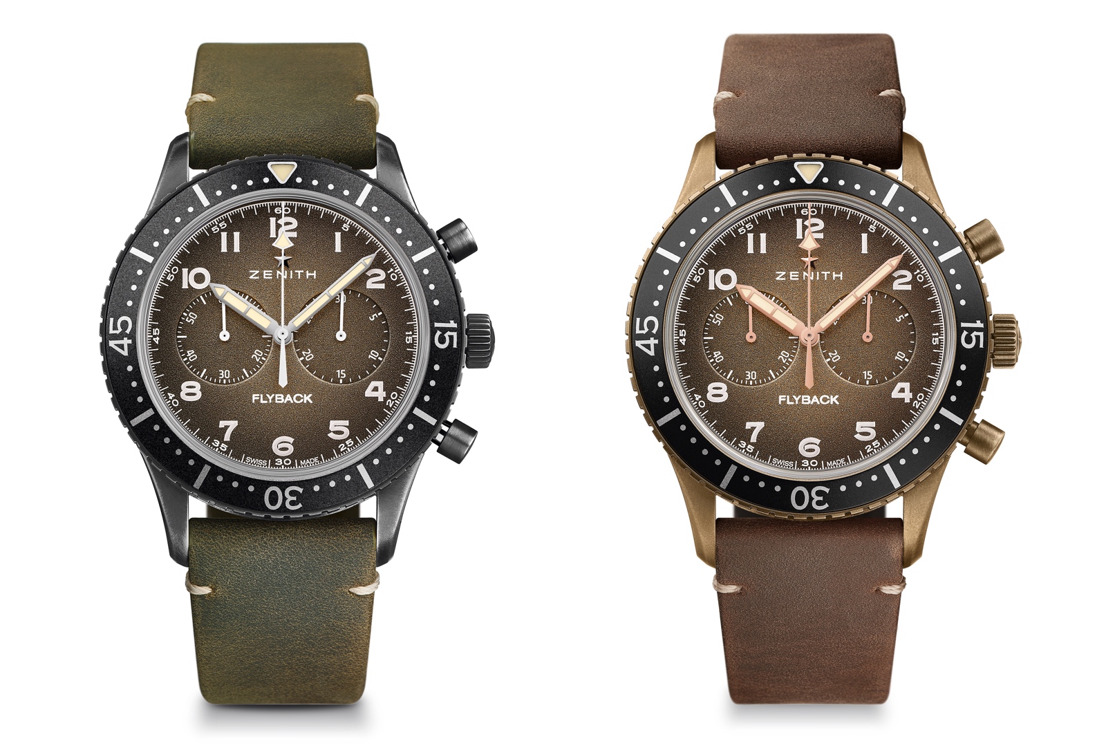 Zenith Pilot Cronometro Tipo CP-2 Flyback - versiones