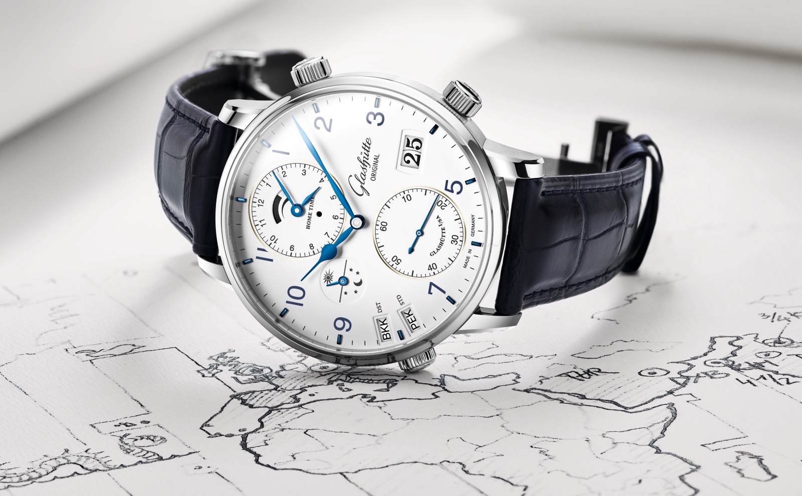 Glashutte Original Senator Cosmopolite Acero PR1