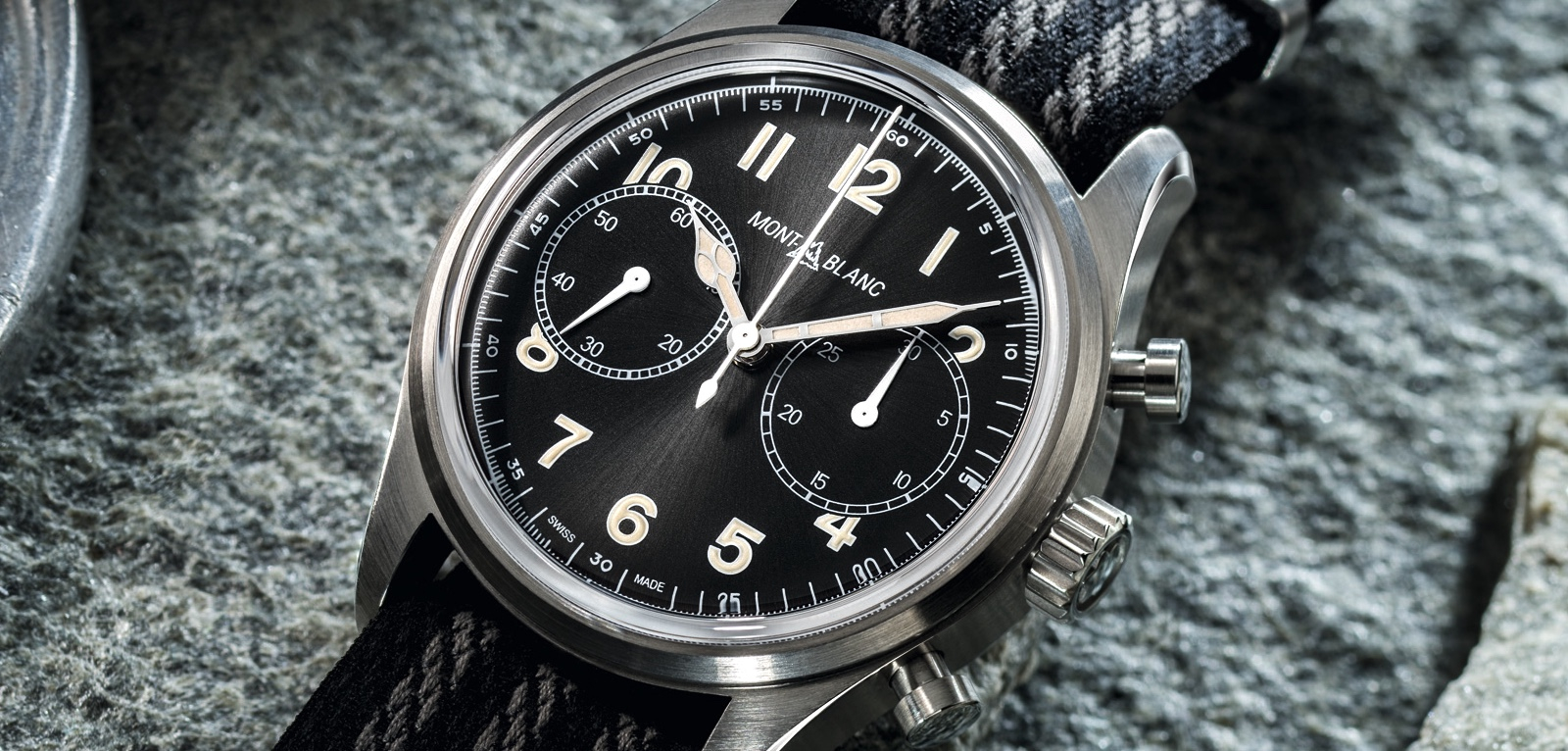 Montblanc 1858 Automatic Chronograph, el legado estético de Minerva.