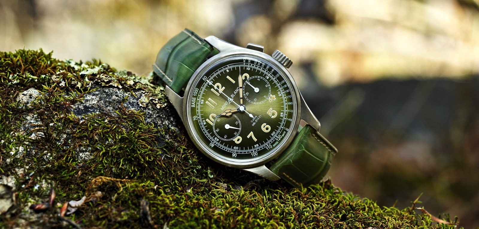 Montblanc 1858 Monopusher Chronograph. Minerva en estado puro.