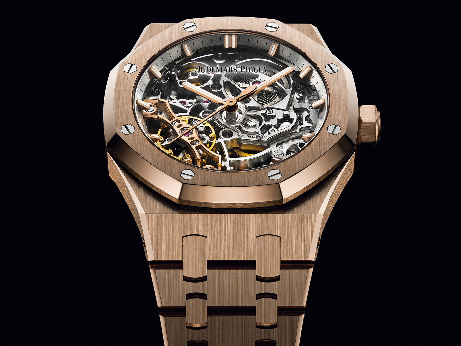 Royal Oak Doble Volante Esqueletizado RO_15467OR-OO-1256OR-01