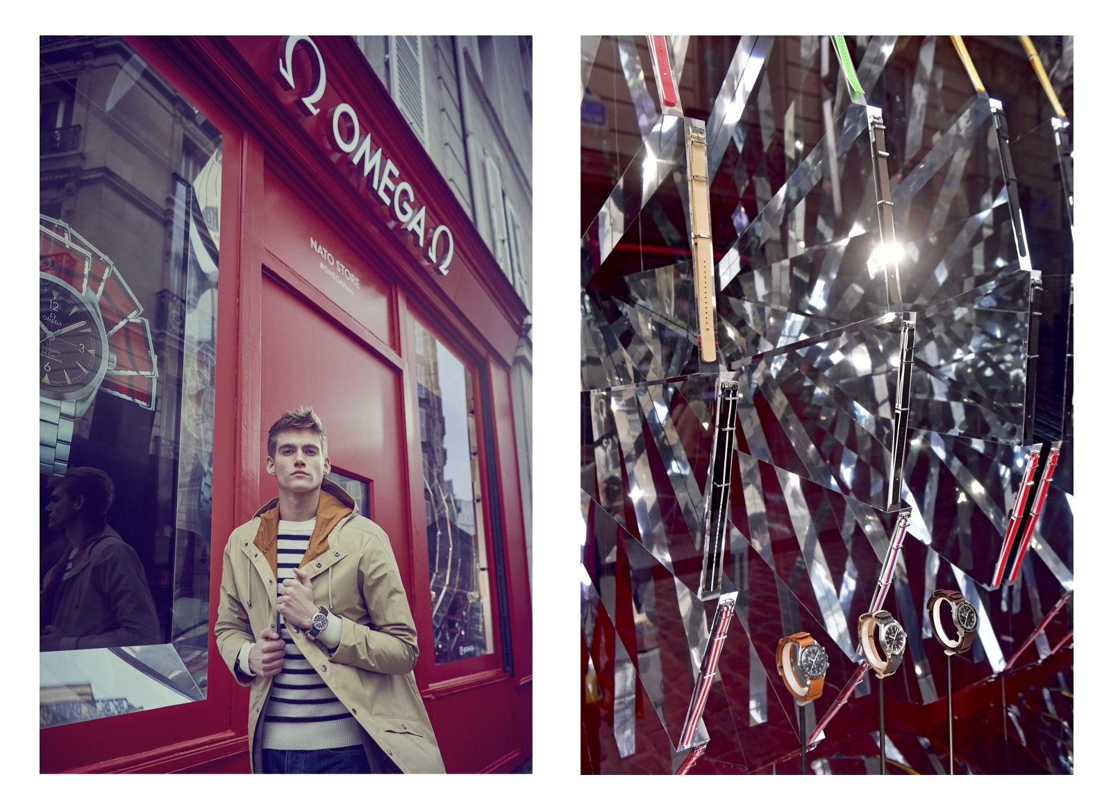 Boutique Pop Up correas NATO Omega