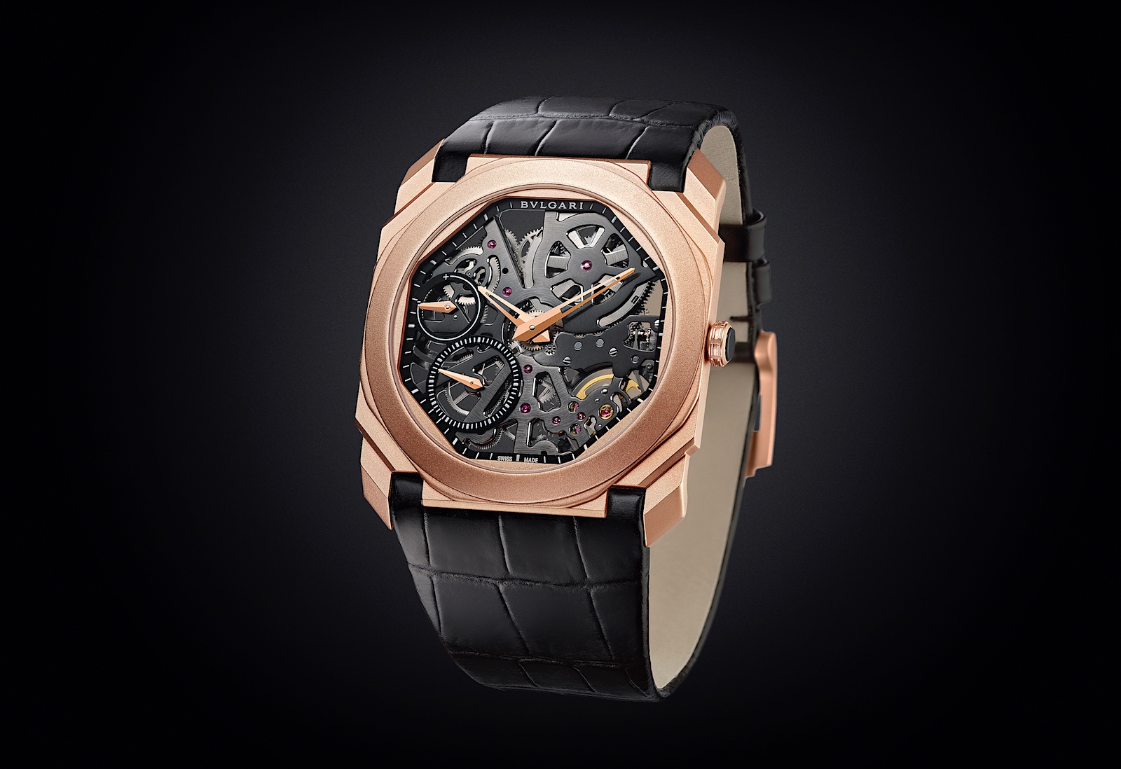 Bvlgari en Baselworld 2018 - Octo Finissimo Skeleton Sandblasted