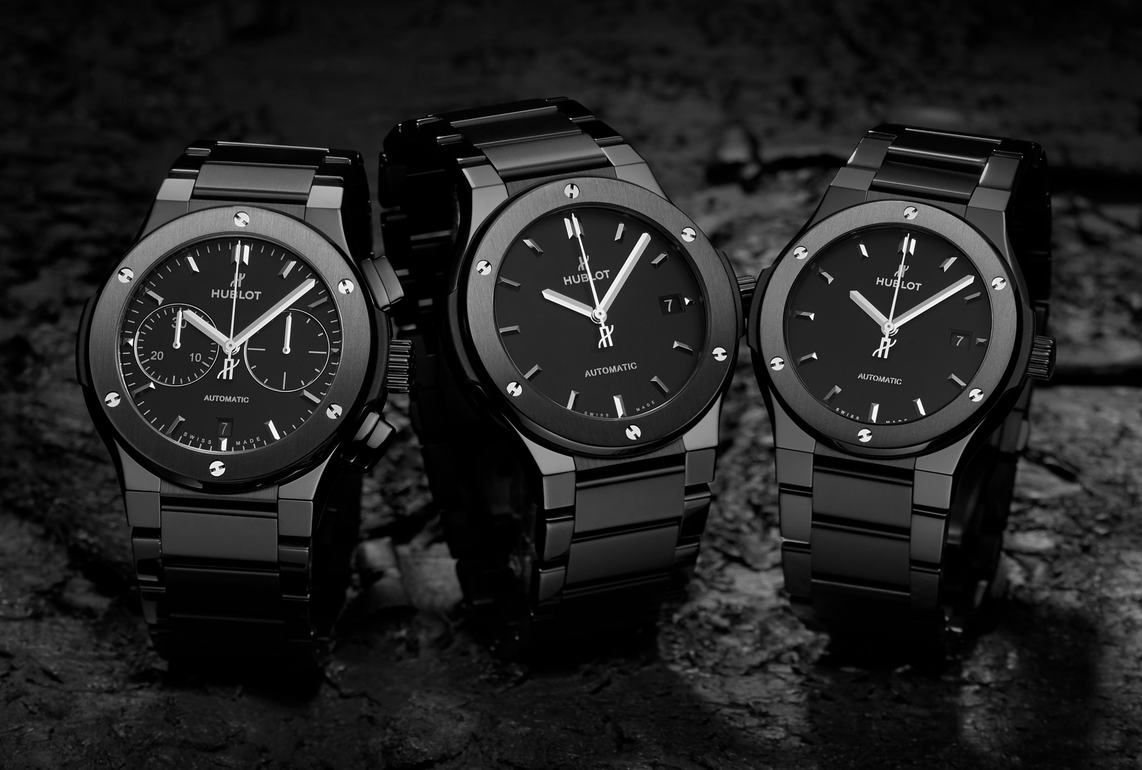 Hublot Classic Fusion All Ceramic - black