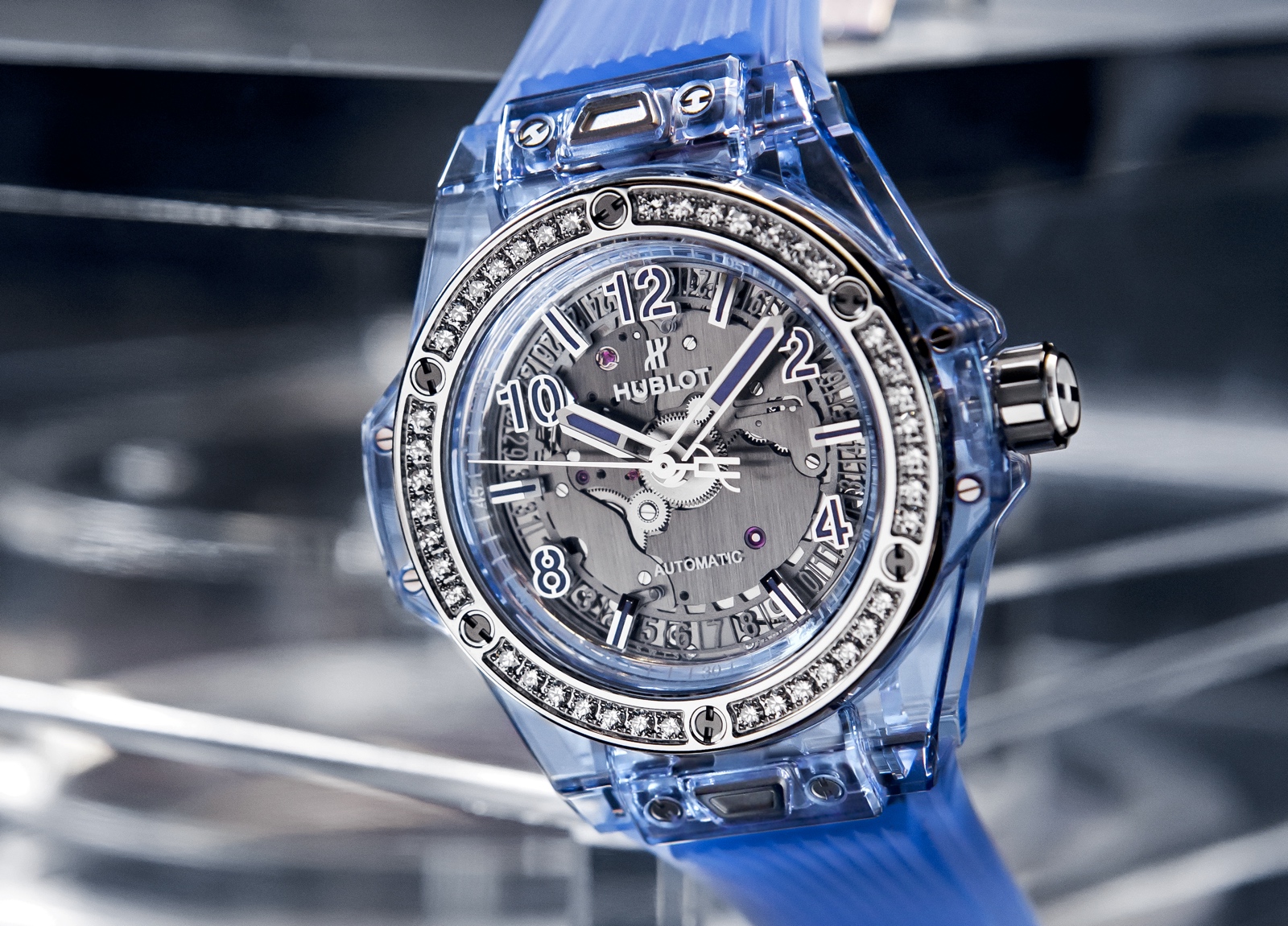 Hublot en Baselworld 2018 - Big Bang One Click Blue Sapphire