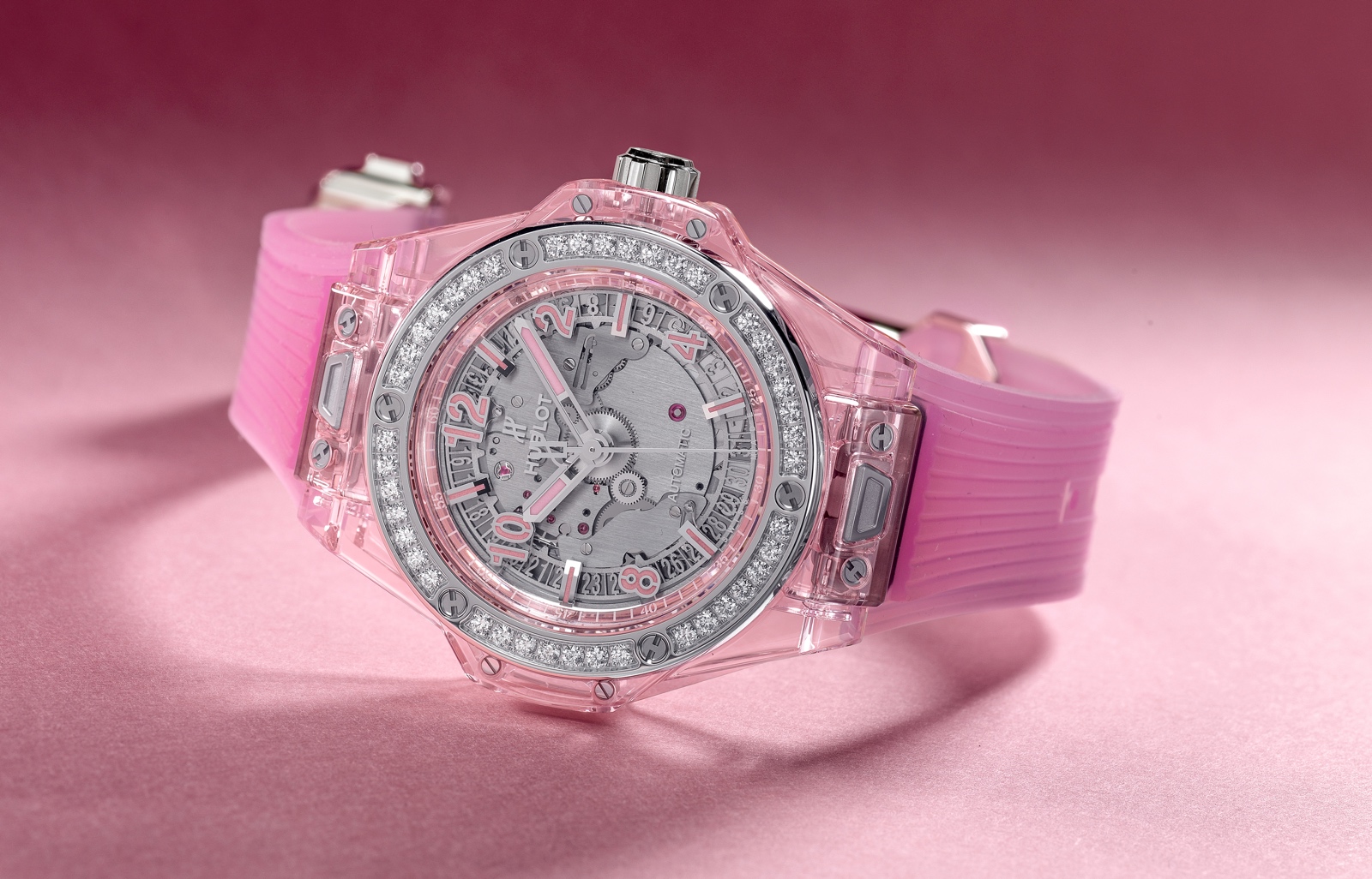 Hublot en Baselworld 2018 - Big Bang One Click Pink Sapphire