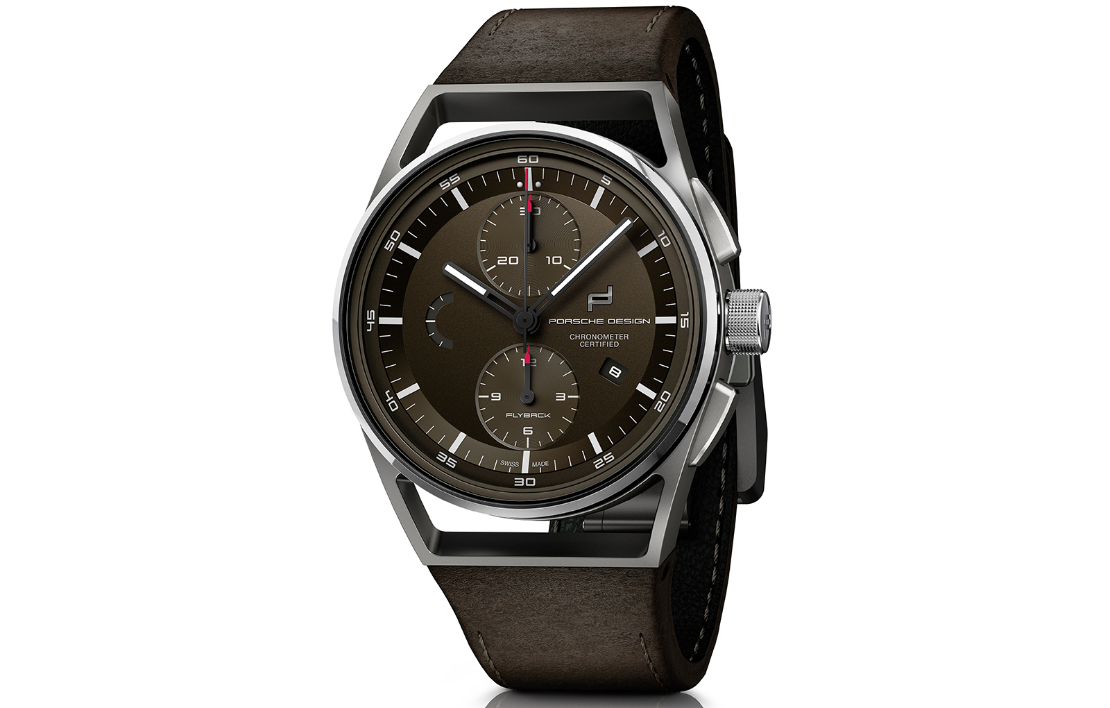 Porsche Design 1919 Chronotimer Flyback Brown