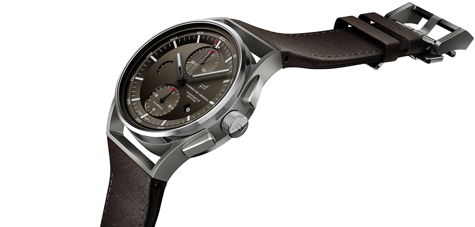 Porsche Design 1919 Chronotimer Flyback Brown