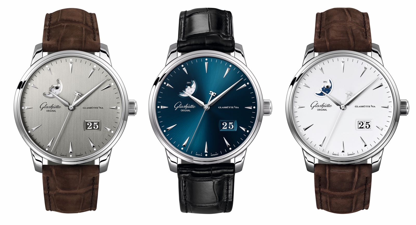Senator Excellence Panorama Date Moon Phase Correa Piel
