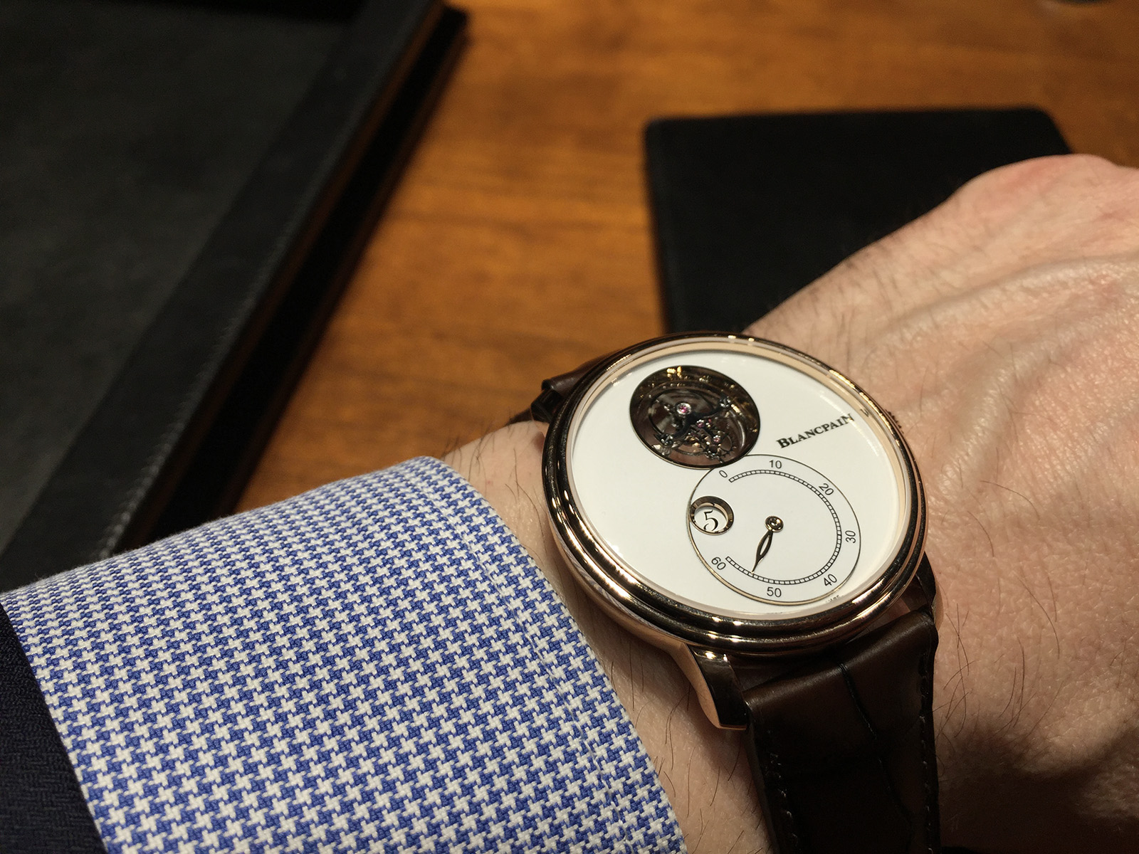 Blancpain Villeret Tourbillon Volant Heure Sautante Minute Rétrograde