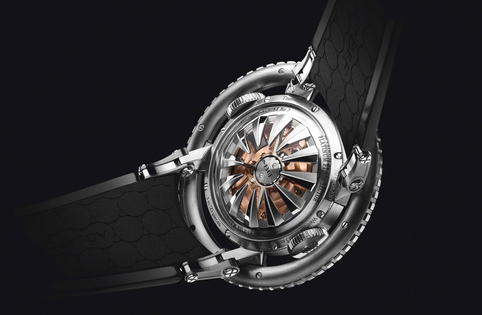 Aquapod Titanium Green Back