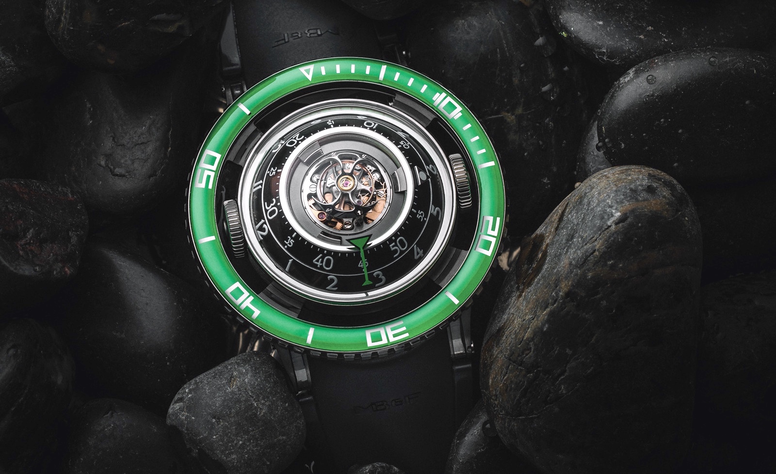 Aquapod Titanium Green Life