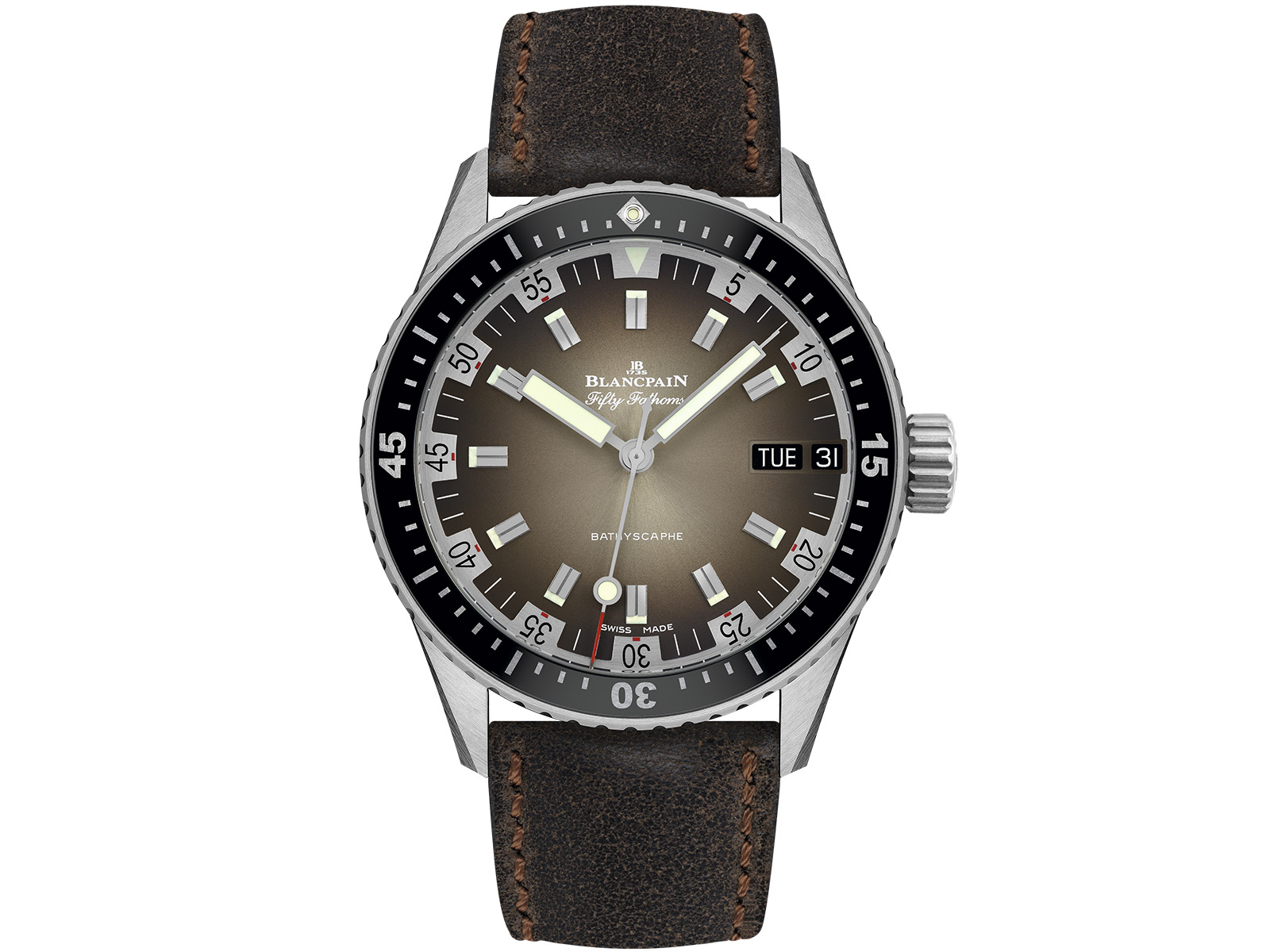 Blancpain Fifty Fathoms Bathyscaphe Day Date 70s