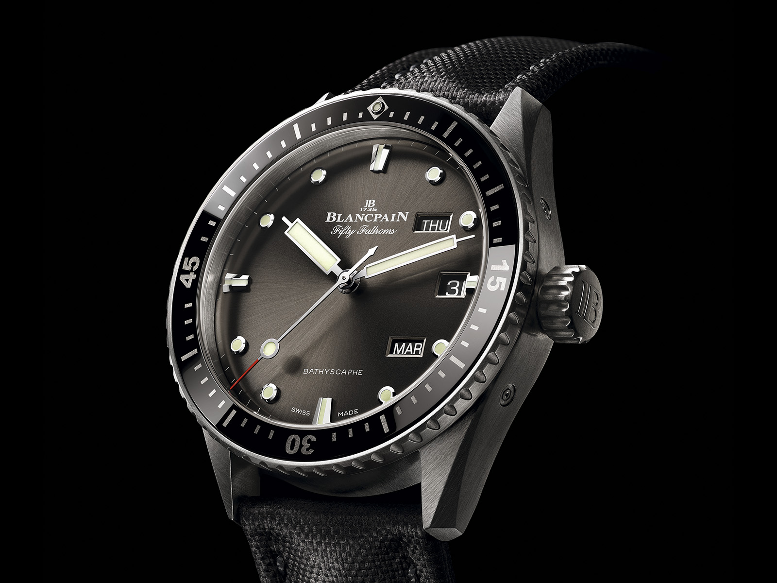 Blancpain Fifty Fathoms Bathyscaphe Quantième Annuel