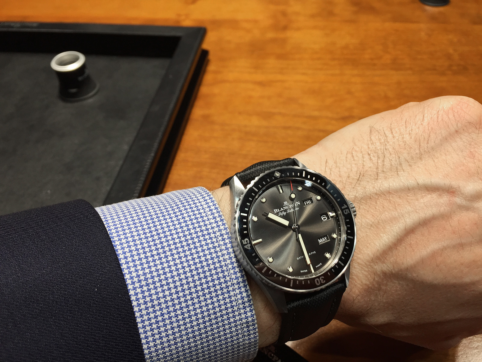 Blancpain Fifty Fathoms Bathyscaphe Quantième Annuel