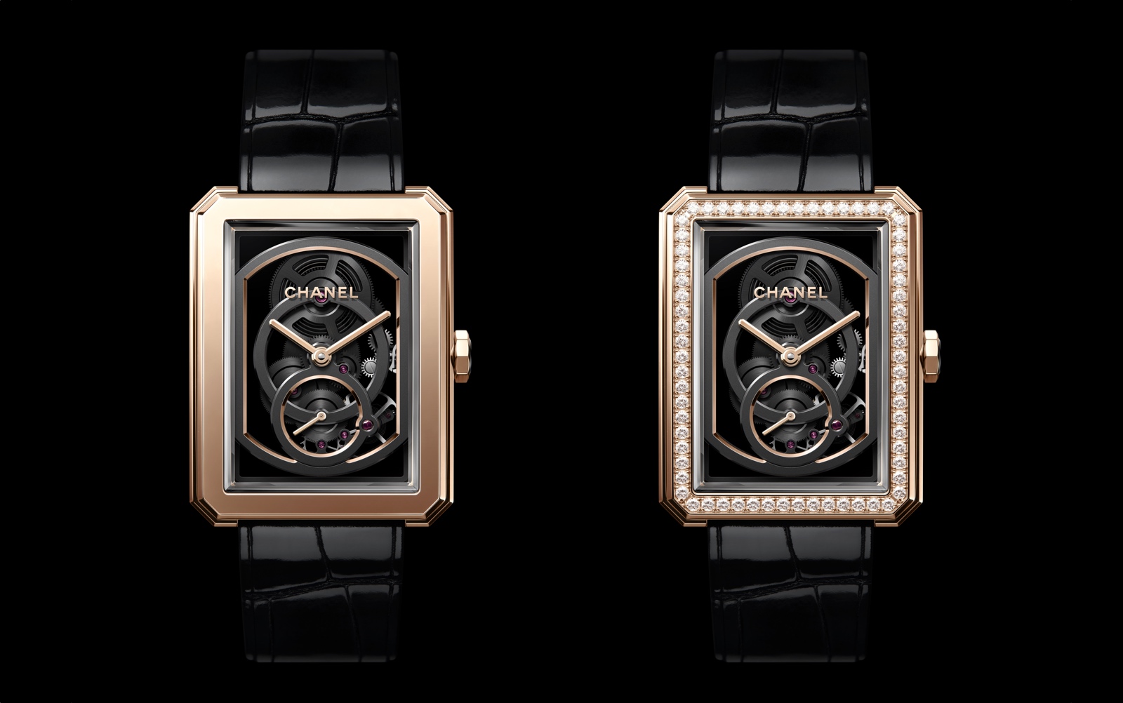 Chanel en Baselworld 2018 - BOY.FRIEND Skeleton - duo