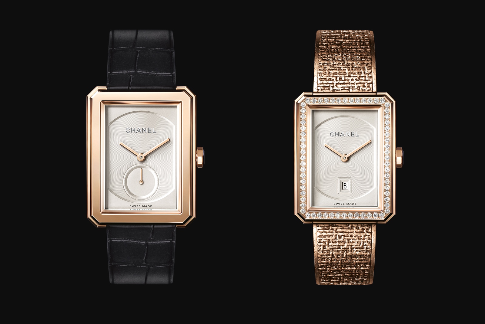 Chanel en Baselworld 2018 - beige, tweed