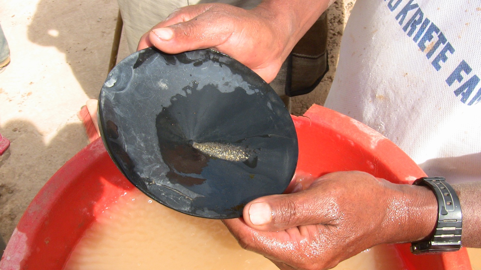 Oro de la mina Macdesa