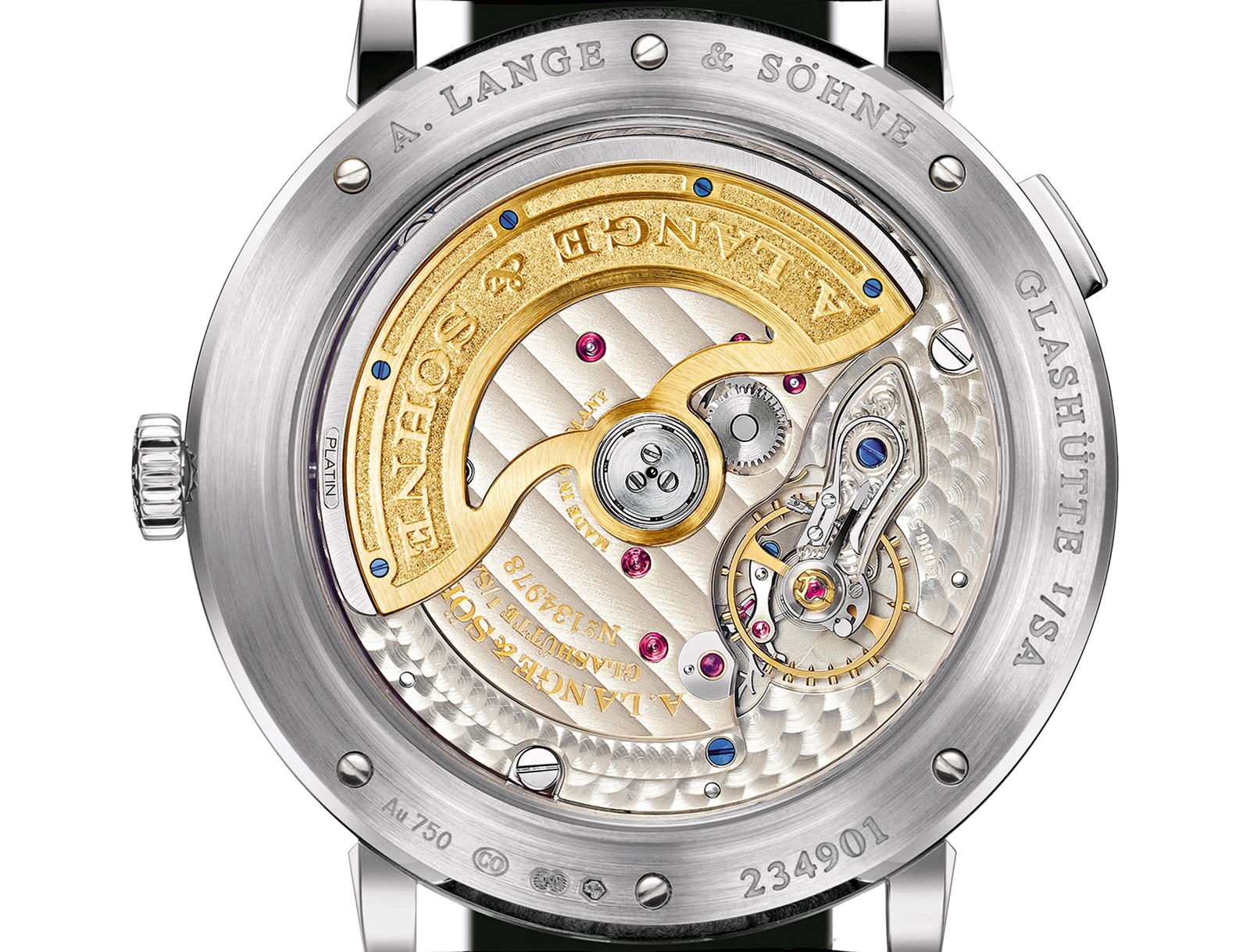 Lange Saxonia Moon Phase 2018 Trasera