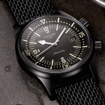 El Longines Legend Diver se viste de negro y actualiza su mecanismo