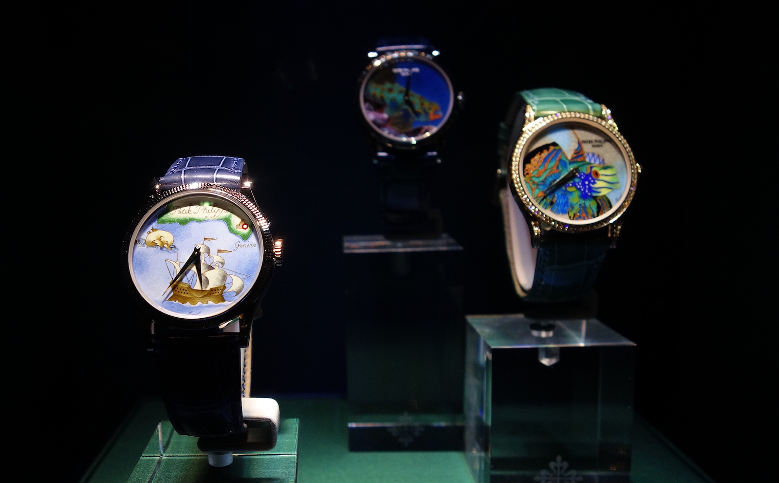 Patek Philippe Rare Handcrafts Exhibition 2018 - Esmalte Grand Feu Cloisonné - Mapa del Caribe ref. 5177G-012