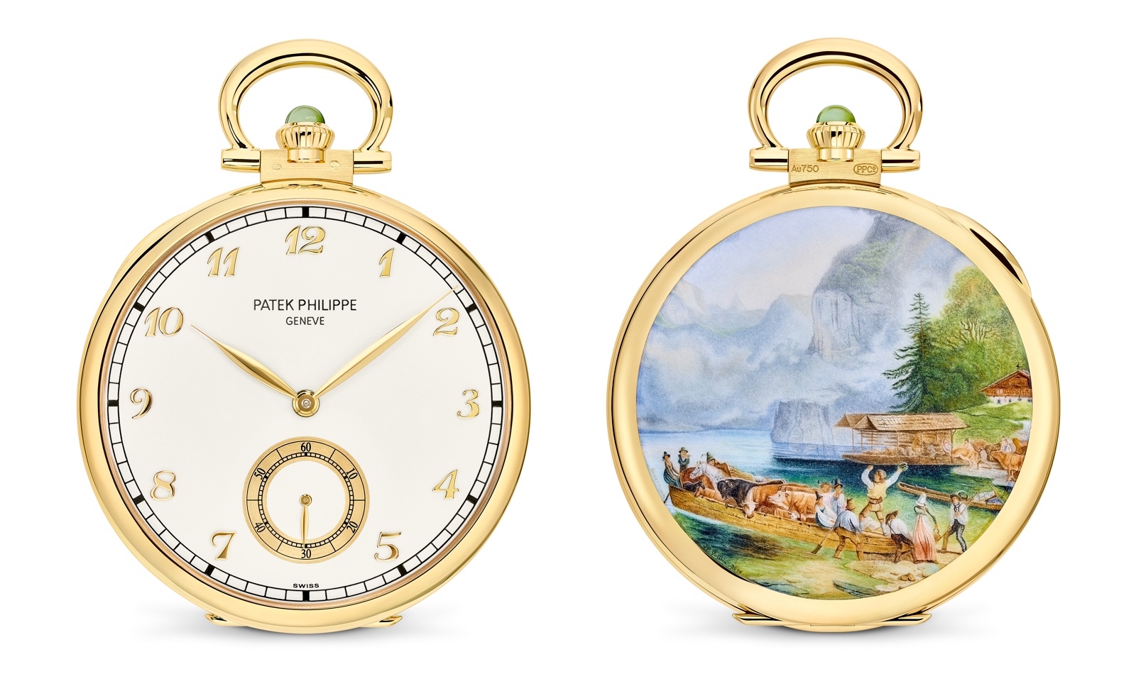 Patek Philippe Rare Handcrafts Exhibition 2018 - “El Königssee en Baviera” - ref. 992/127J - Pintura en miniatura sobre esmalte