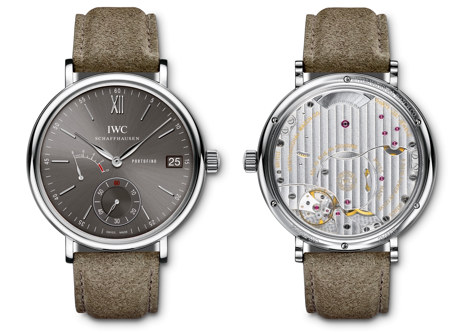 IWC Portofino Cuerda Manual 8 días IW510115