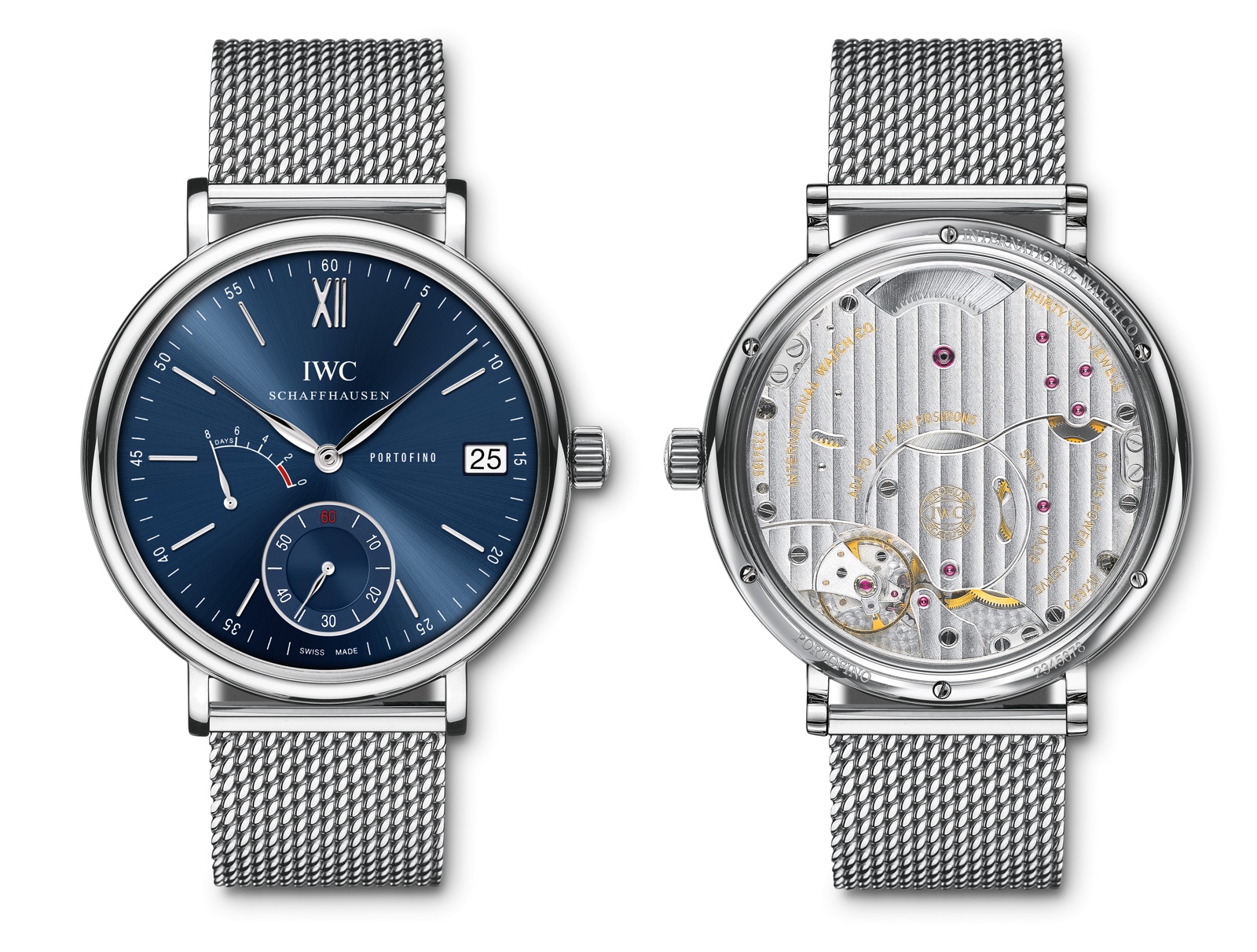 IWC Portofino Cuerda Manual 8 días IW510116