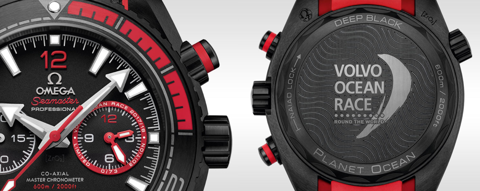 Omega Seamaster Planet Ocean Deep Black Volvo Ocean Race Details