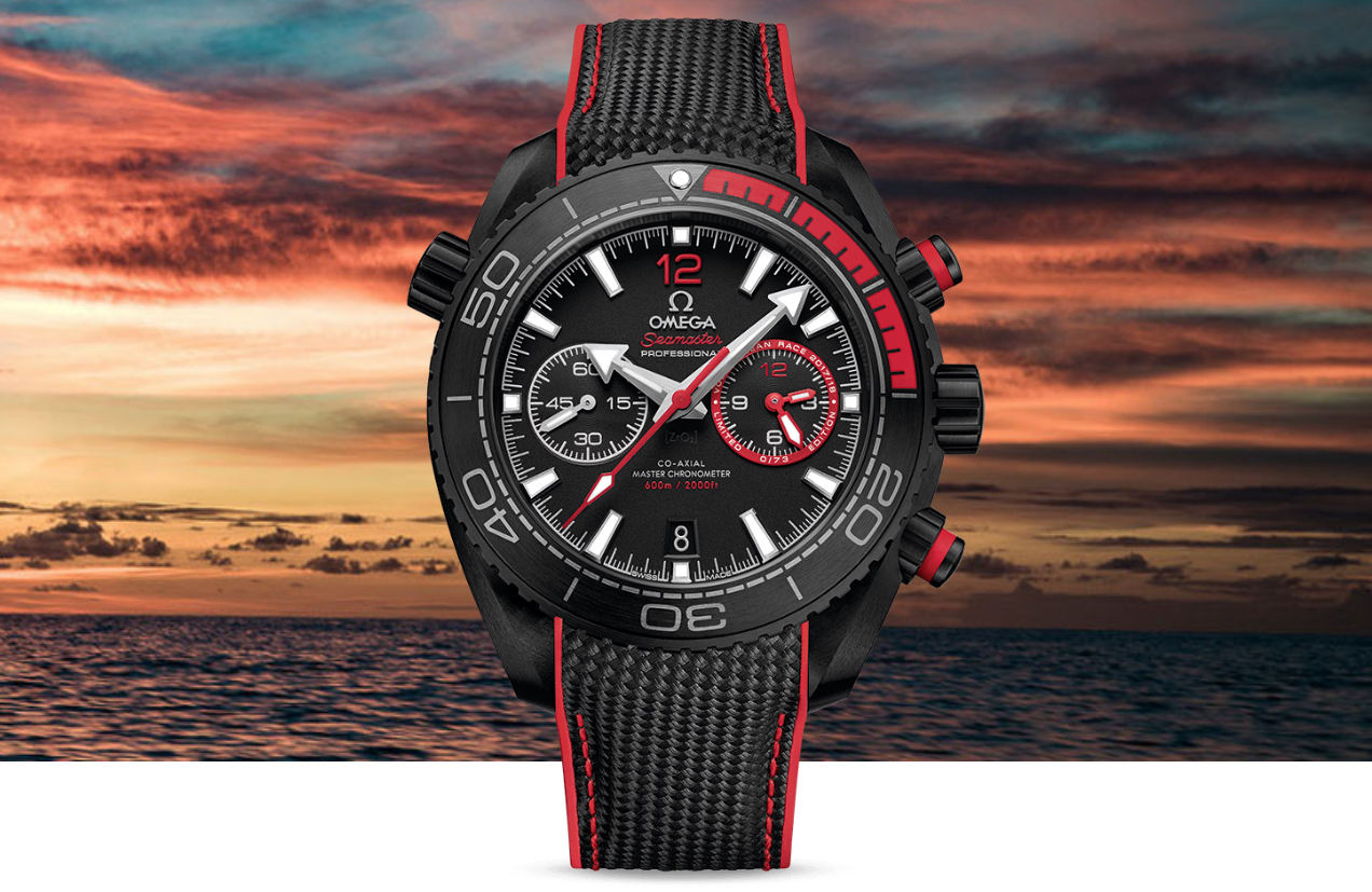 Omega Seamaster Planet Ocean Deep Black Volvo Ocean Race Mood