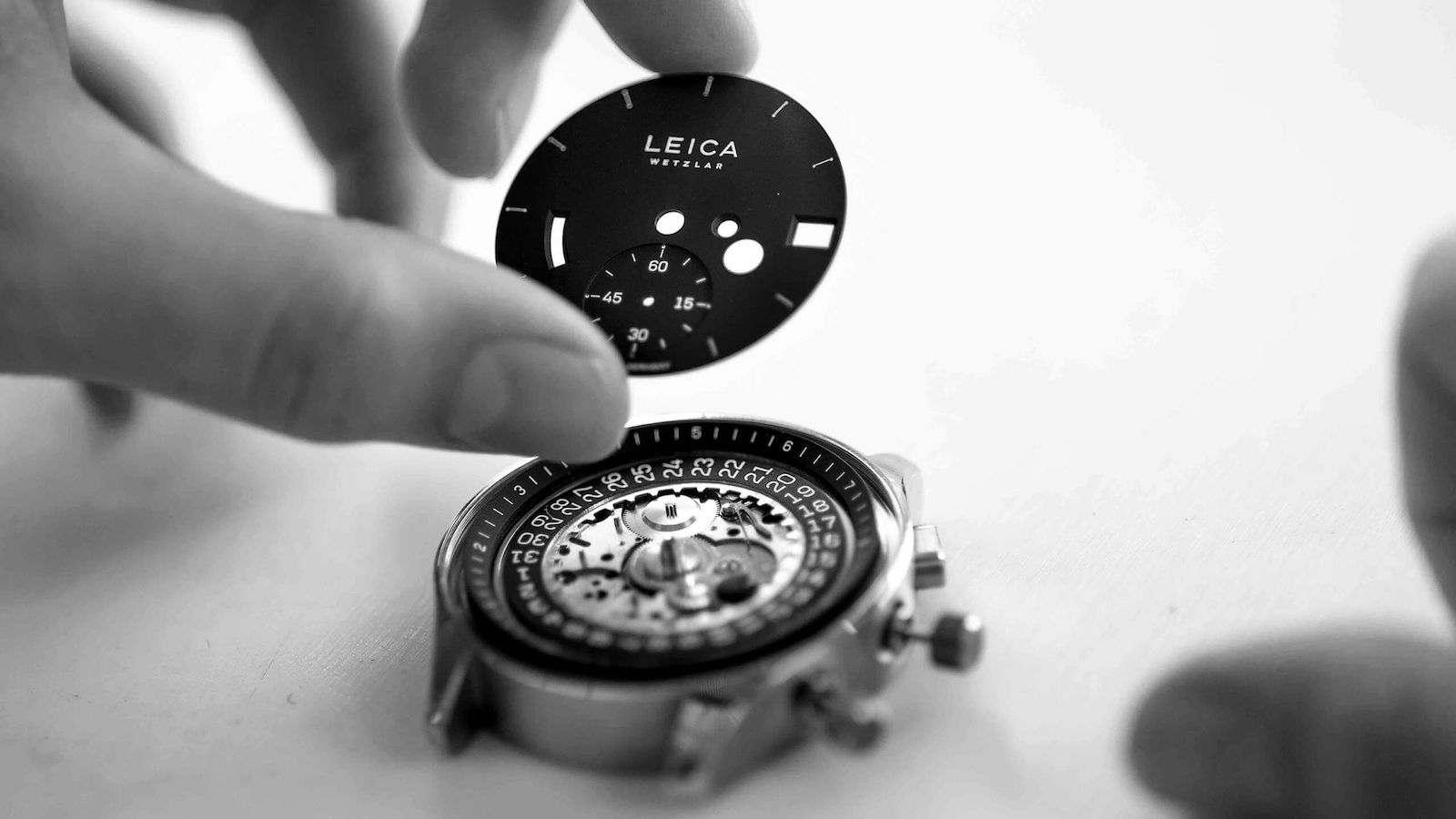 Leica watch - Ernst Leitz Werkstätten - ensamblaje