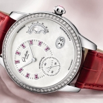 Rojo para la Edición Limitada del PanoMatic Luna de Glashütte Original.