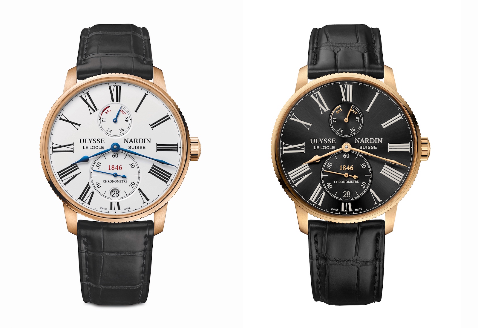 Ulysse Nardin Marine Torpilleur - gold