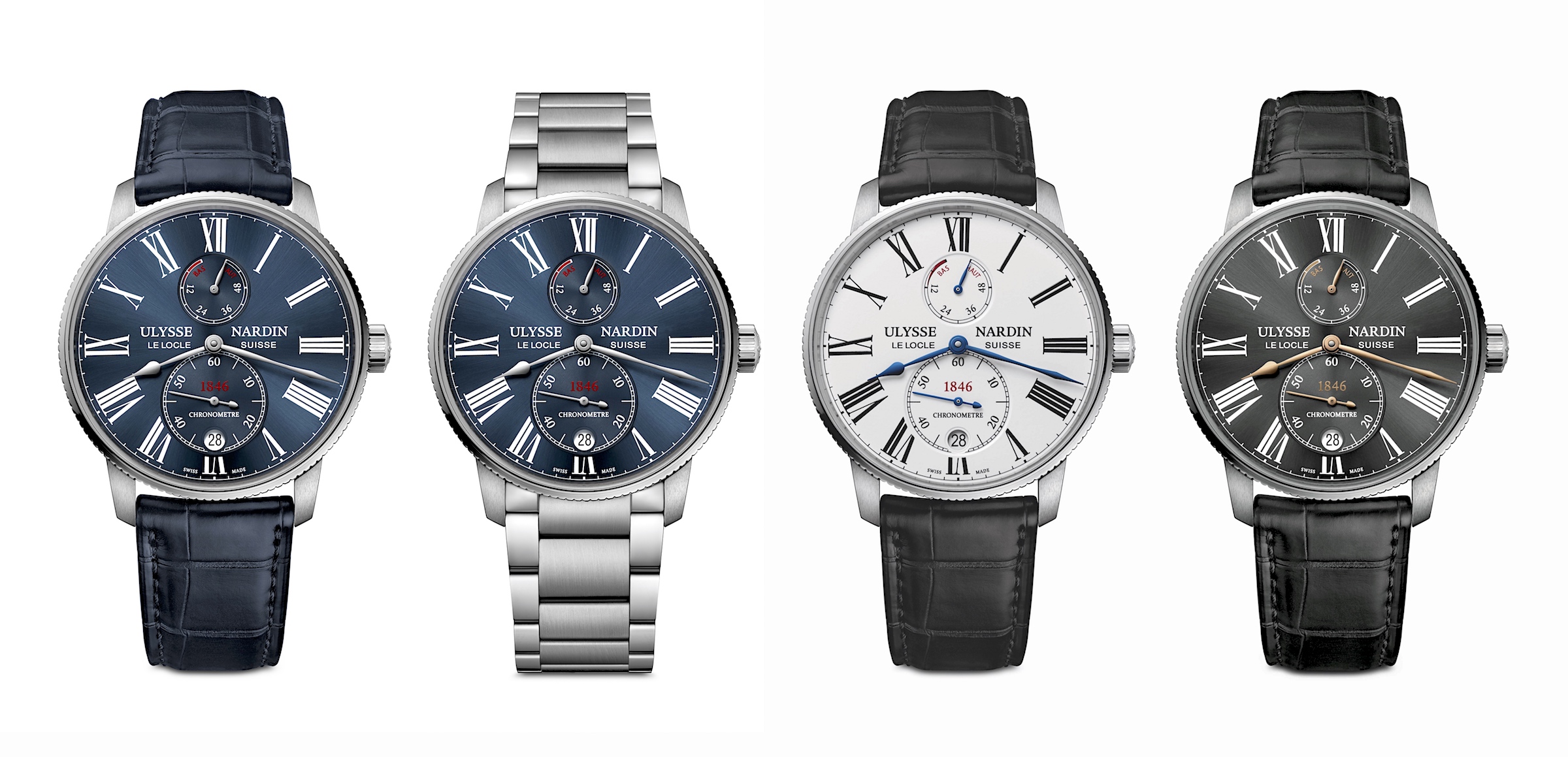 Ulysse Nardin Marine Torpilleur - steel